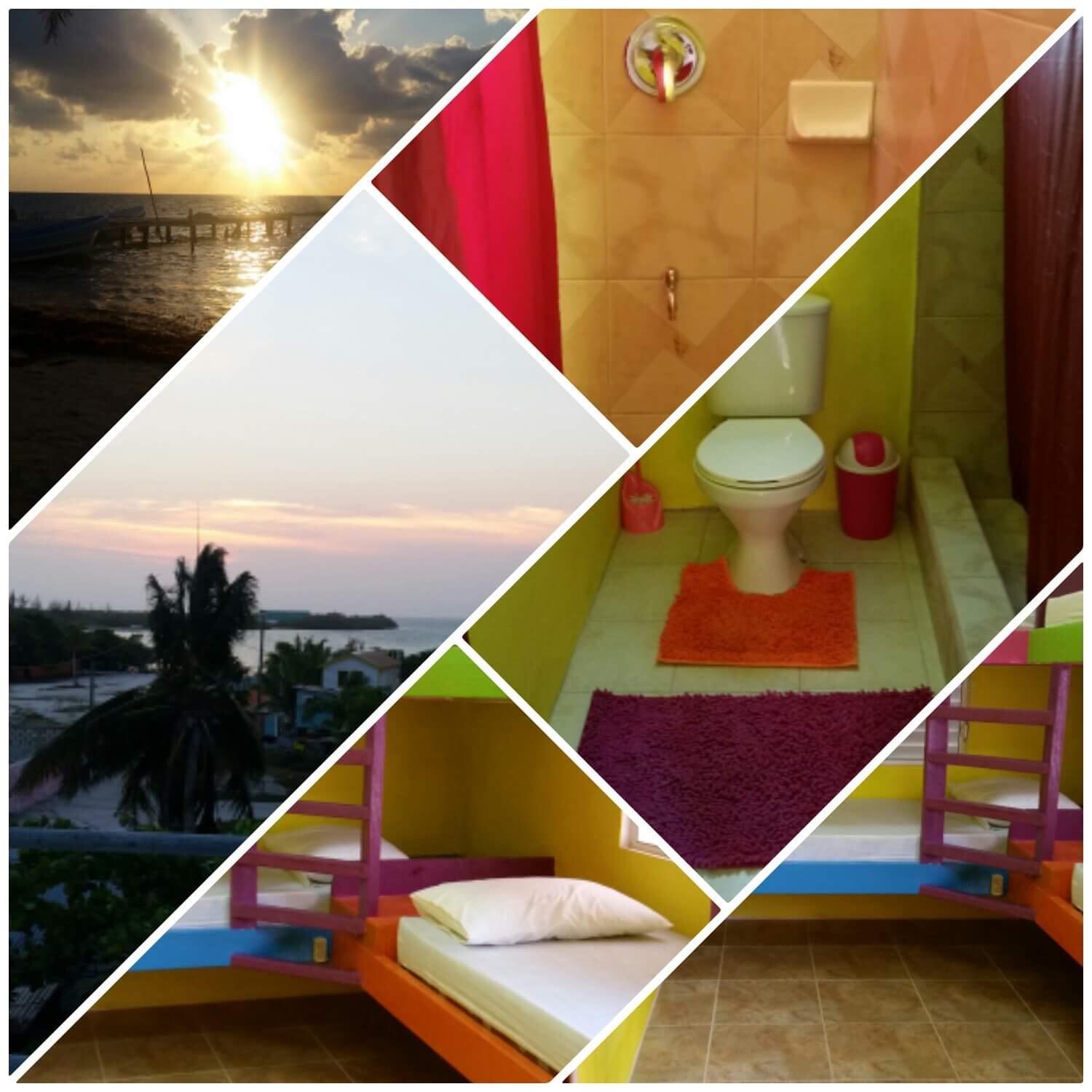 Hostel Travellers Palm Backpackers Caye Caulker Exteriér fotografie