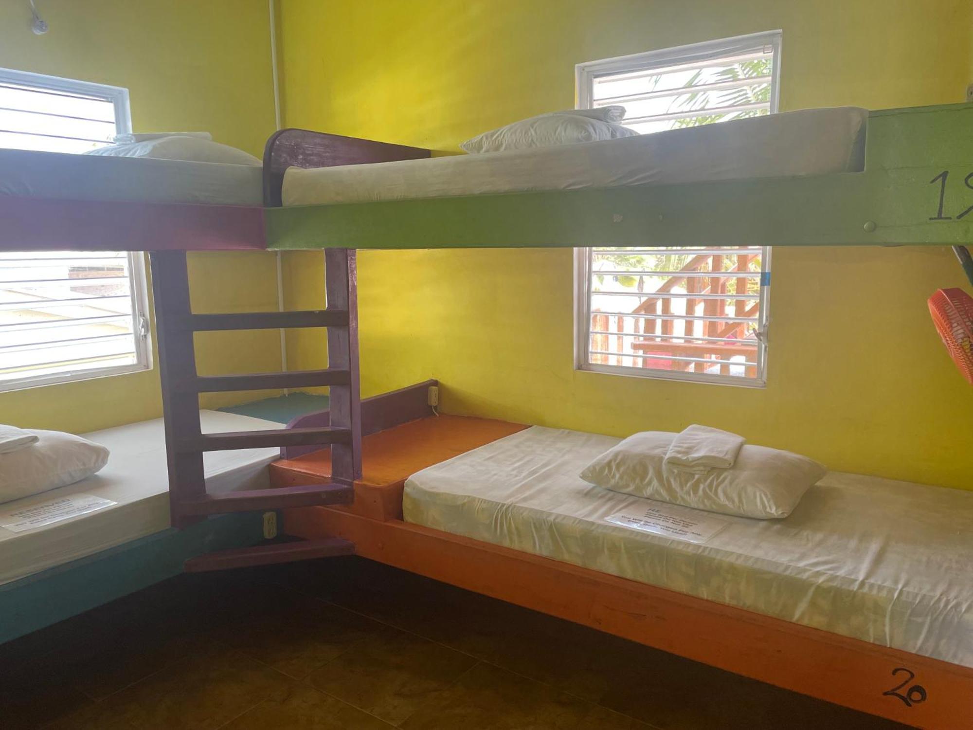 Hostel Travellers Palm Backpackers Caye Caulker Exteriér fotografie